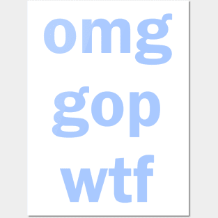 OMG Posters and Art